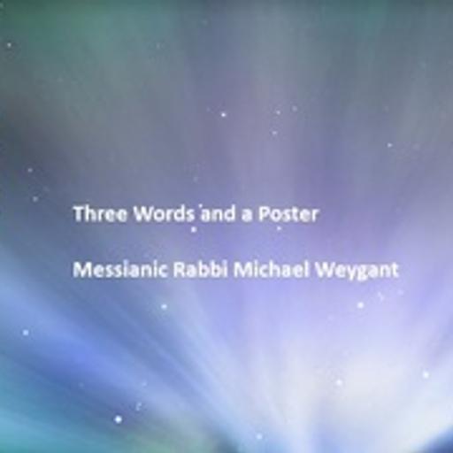 Three Words and a Poster