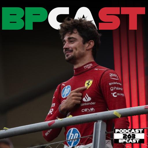 BPCast 263 • Monza em êxtase: Charles Leclerc triunfa com a Ferrari em uma vitória épica! • BP • Boletim do Paddock