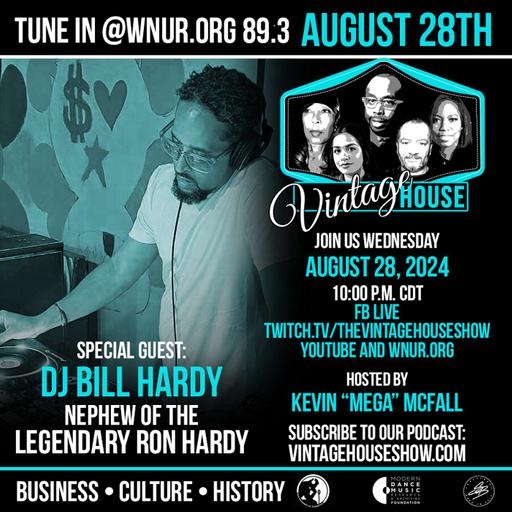 Remembering Ron Hardy with Bill Hardy and host Kevin "Mega" McFall LIVE from the WNUR studios