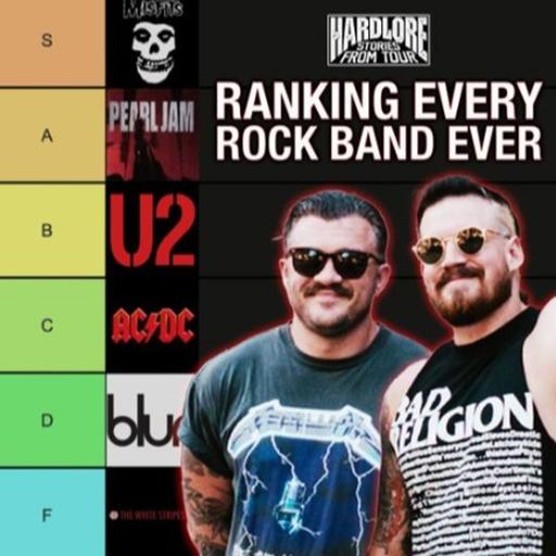 Ranking Every Rock Band Ever