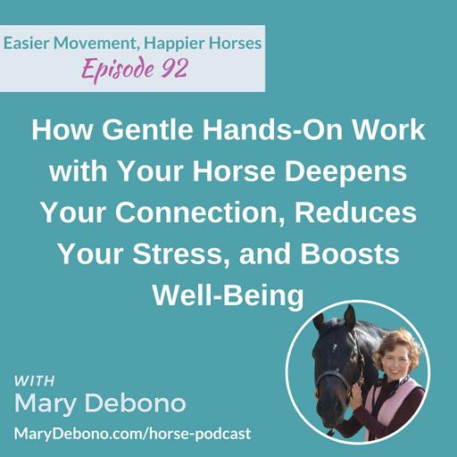 How Gentle Hands-On Work with Your Horse Deepens Your Connection, Reduces Your Stress, and Boosts Well-Being