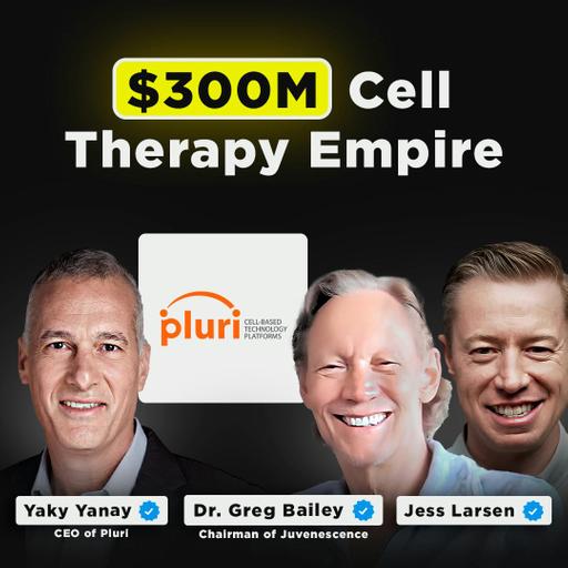 Regenerative Medicine is the Future of Healthcare | Pluri CEO, Yaky Yanay, Co-hosted with Juvenescence Chairman, Dr. Greg Bailey