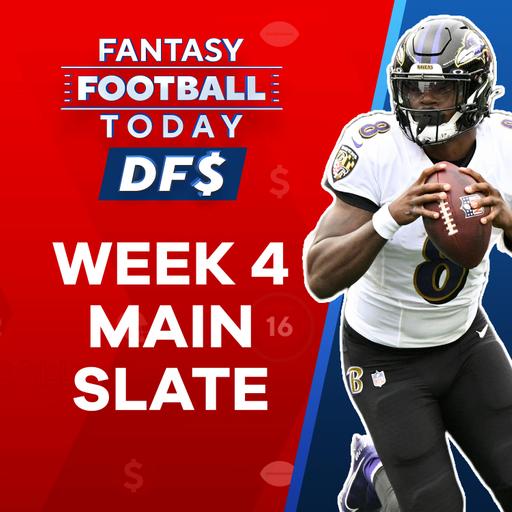 NFL DFS Week 4 Preview: Main Slate Lineups, Picks, Stacks and Ownership (FFT DFS)