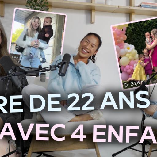 Survivre aux défis d'une grande famille à 22 ans avec 4 enfants