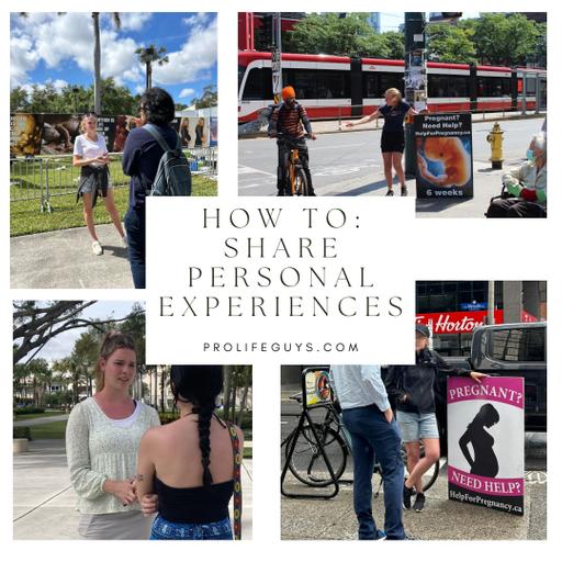 188: How to: Share Personal Experiences