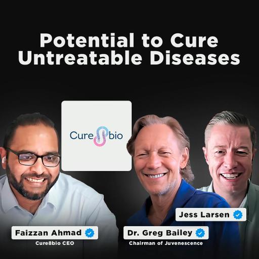 Convergence of CRISPR and Stem Cells is Changing Regenerative Medicine | Cure8bio CEO, Faizzan Ahmad, co-hosted with Juvenescence Chairman, Dr. Greg Bailey