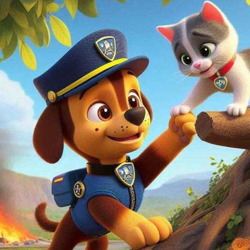 LA PATRULLA CANINA y El Rescate del Gatito en el Árbol Paw Patrol