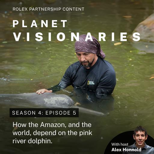 To save the Amazon, an explorer studies dolphins