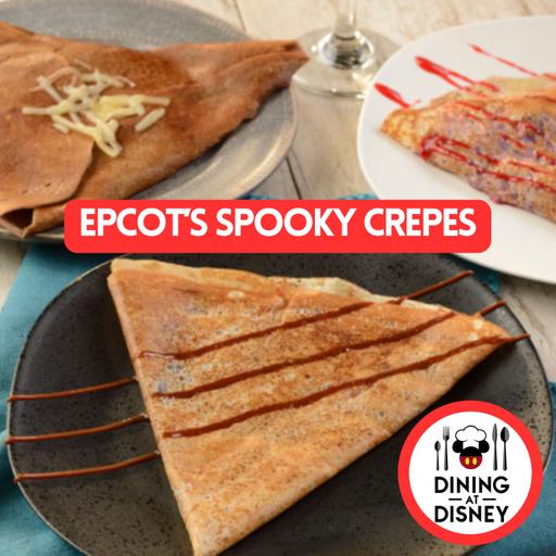 Epcot's Spooky Crepes and Disney Park Menu Updates