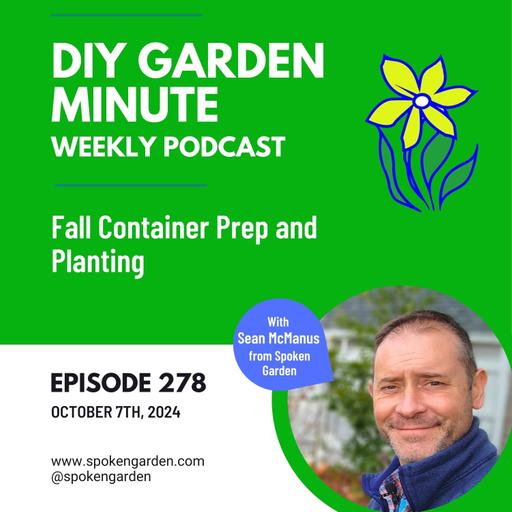 Fall Container Prep and Planting - DIY Garden Minute