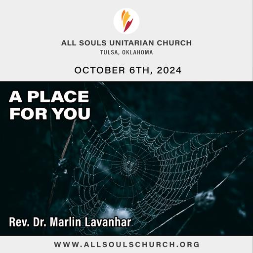 'A PLACE FOR YOU' - Rev. Dr. Marlin Lavanhar