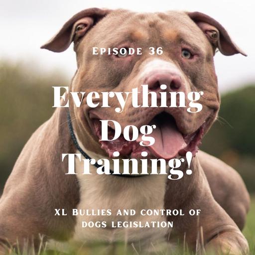 Episode 36 - XL Bullies and Breed Specific Legislation