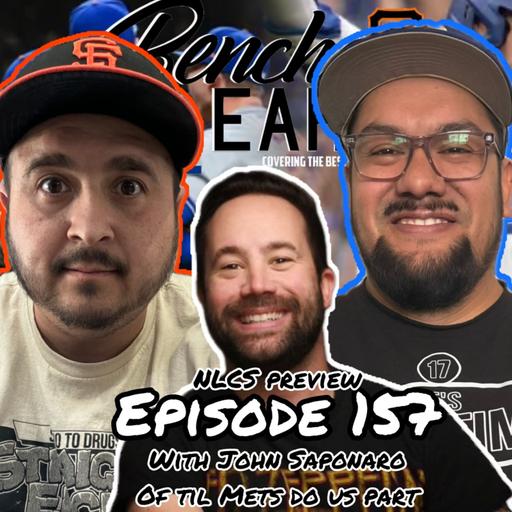 Ep 157 - NLCS Preview Dodgers / Mets w/ John Saponaro of Til Mets Do Us Part Podcast