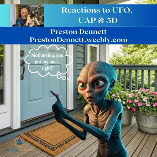 Reactions to UFO, UAP, & 5D w/Preston Dennett: Merkaba Chakras Podcast #116