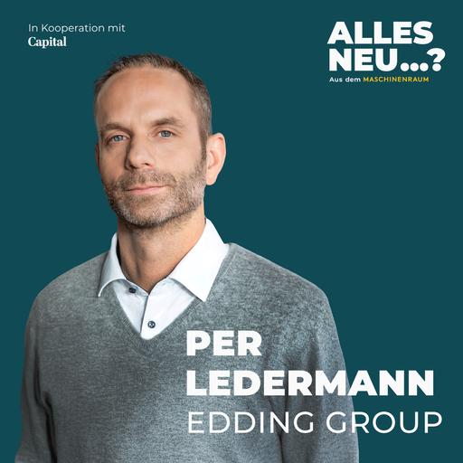 Per Ledermann von edding: So möchte er edding zu einem Pionier des regenerativen Wirtschaftens machen