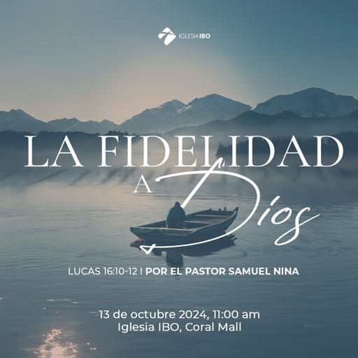 La Fidelidad a Dios