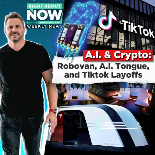 AI & Crypto: Robovan Transforms Transport, AI Tongue Takes Over, TikTok Cuts Jobs