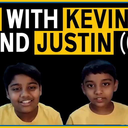 Mohnish Pabrai's Podcast with Kevin (Age 10) and Justin (Age 6) on September 24, 2024