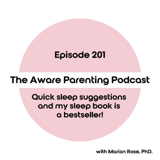 Episode 201: Quick sleep suggestions and my sleep book is a bestseller!