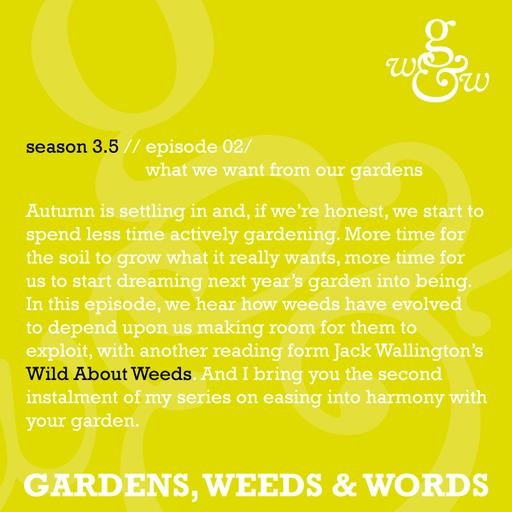 S03.5 Episode 2: What we want from our gardens