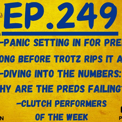 Catfish On Ice #249: EMERGENCY STATE OF UNION FOR NASHVILLE PREDATORS