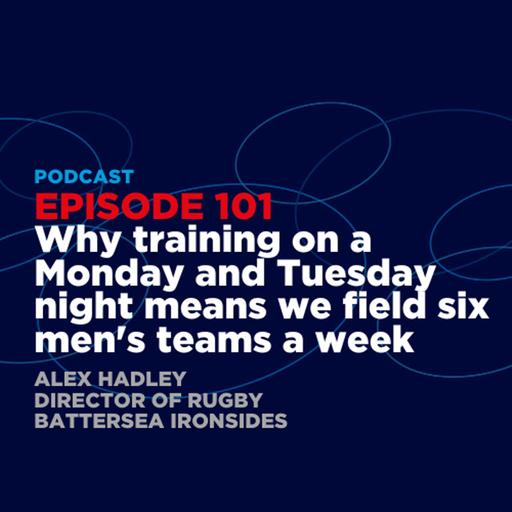 Why training on a Monday and Tuesday night means we field six men's teams a week, with Alex Hadley