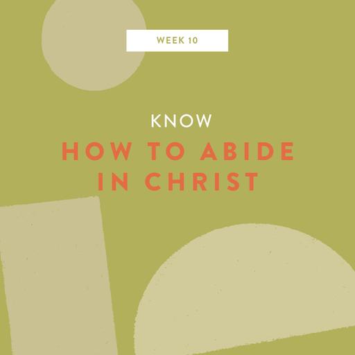 BONUS: How to Abide in Christ