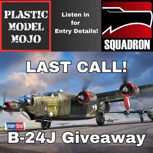 B-24J Giveaway Update & Last Call!