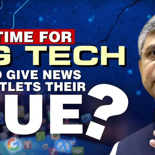 Time For Big Tech To Give News Outlets Their Due?