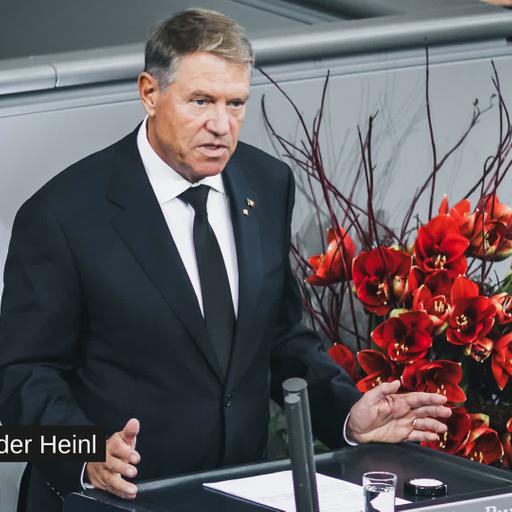 Klaus Iohannis fordert eine stärkere und solidarischere Europäische Union