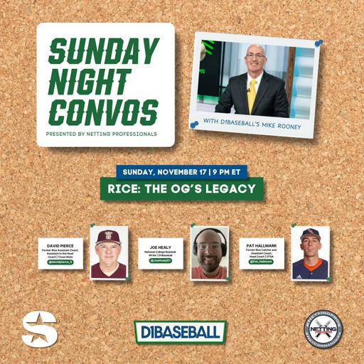 Sunday Night Convos - Rice: The OG's Legacy