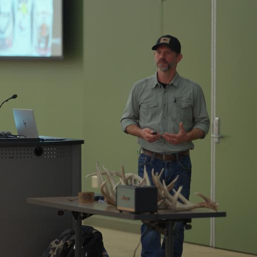 Jason's 'Challenge-Coin-Earning' Presentation in Springfield MO -Plants Fix Dirt & Wild Health!