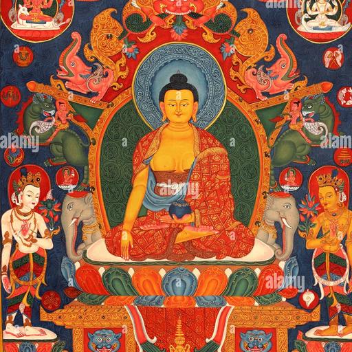 Thangka, Buddha and a Meditative Journey . . .