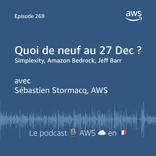 Les nouveautés AWS au 27 décembre