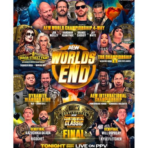 AEW 2024 Worlds End Review