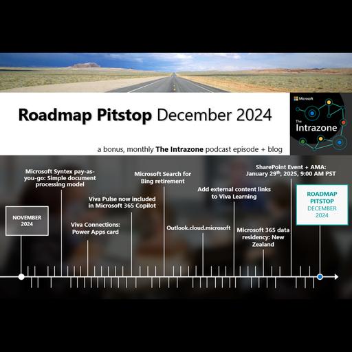SharePoint Roadmap Pitstop December 2024