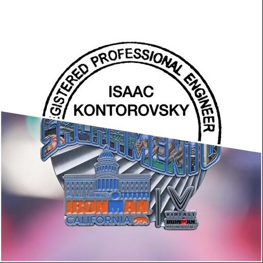 Episode 172: Isaac Kontorovsky, on the surprising parallels between civil engineering and IRONMAN racing