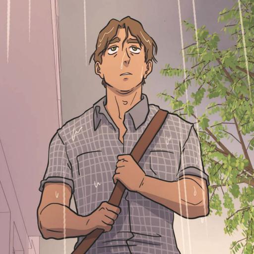 hot sad man drenched in the rain - ***KLIMT'S KISSES*** RECAP