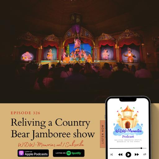 Reliving a Country Bear Jamboree show, in Walt Disney World's: Magic Kingdom