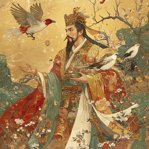 How the Birds Saved the Emperor’s Life (A Chinese Fairytale for Lunar New Year)