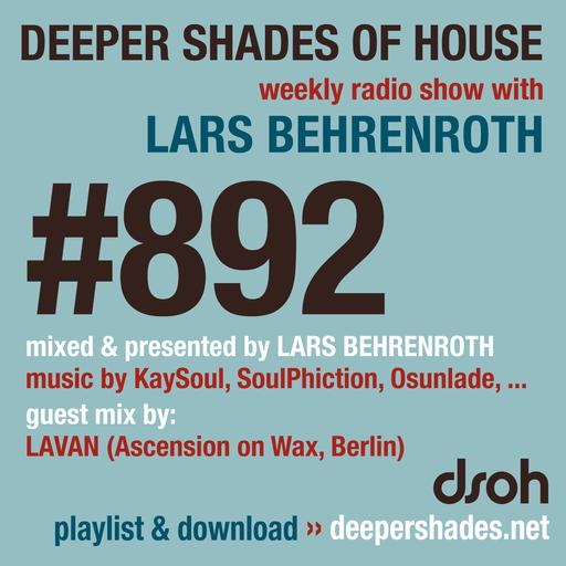 #892 Deeper Shades of House