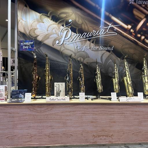 Jeremiah True Live from NAMM Show 2025; The New Venus Model from P. Mauriat Saxophones — Ep 235