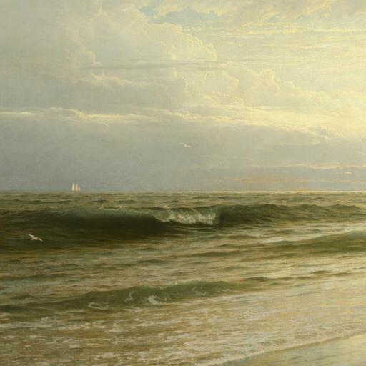 On the Coast of New Jersey by William Trost Richards