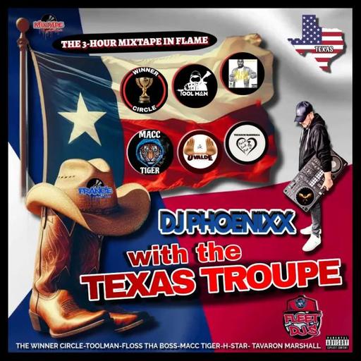 Dj Phoenixx with the Texas Troupe