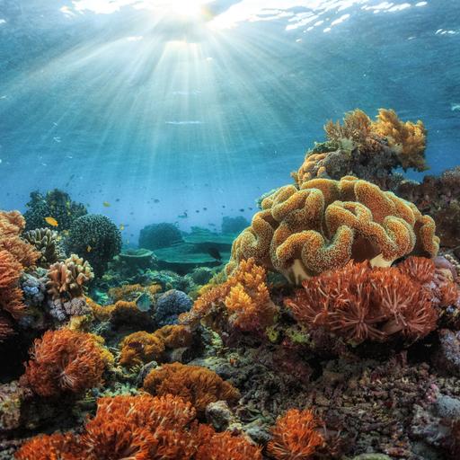 How does coral communicate?