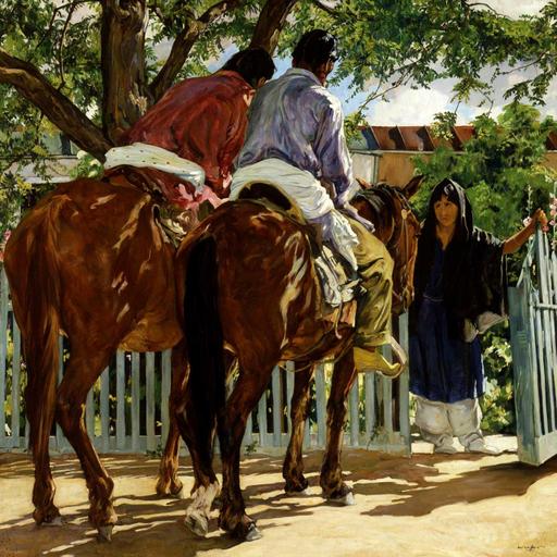 Callers by Walter Ufer