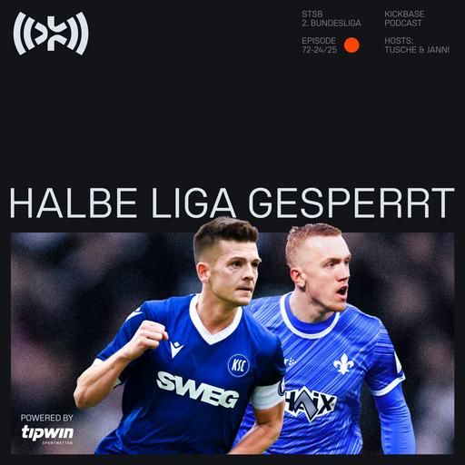 Halbe Liga gesperrt