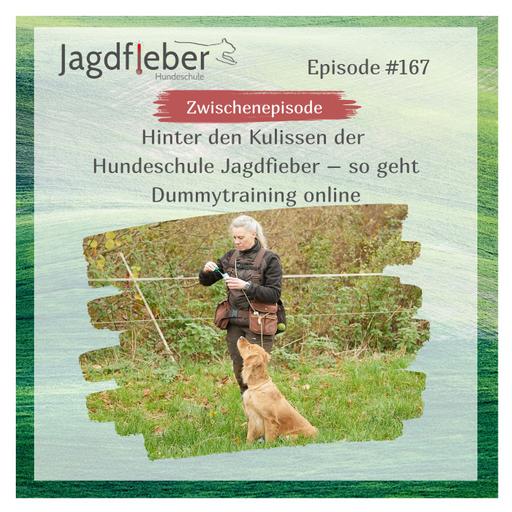 P167: Hinter den Kulissen der Hundeschule Jagdfieber – so geht Dummytraining online