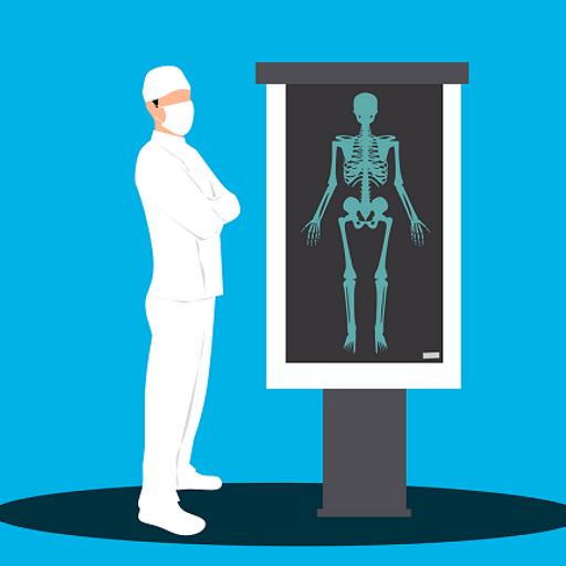 Is it normal for a fracture to be visible on x-ray after 50 days?