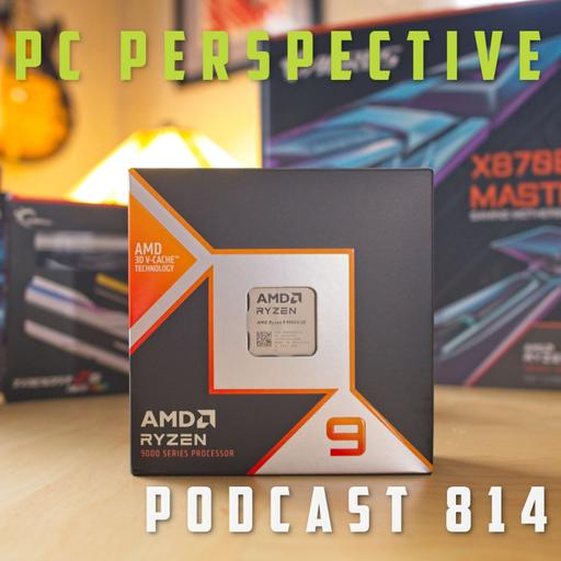 Podcast #814 - Ryzen 9 9950X3D Review, GPU Supply and Demand Problem, Radeon RX 9060 Rumors, and there is no fire.